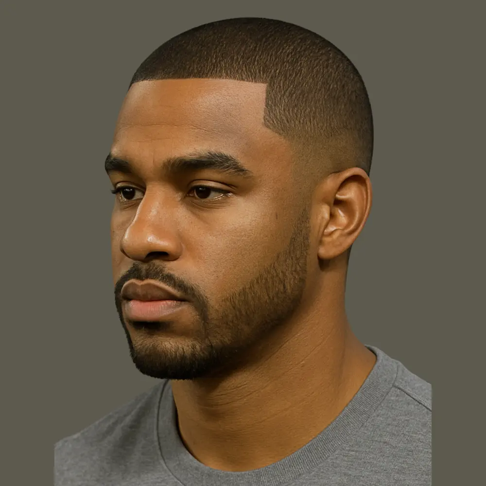 Buzz Cut with Line Up