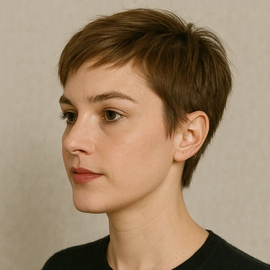Chin-Length Bob with Bangs