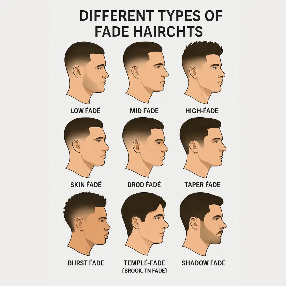 Different Types of Fade Haircuts