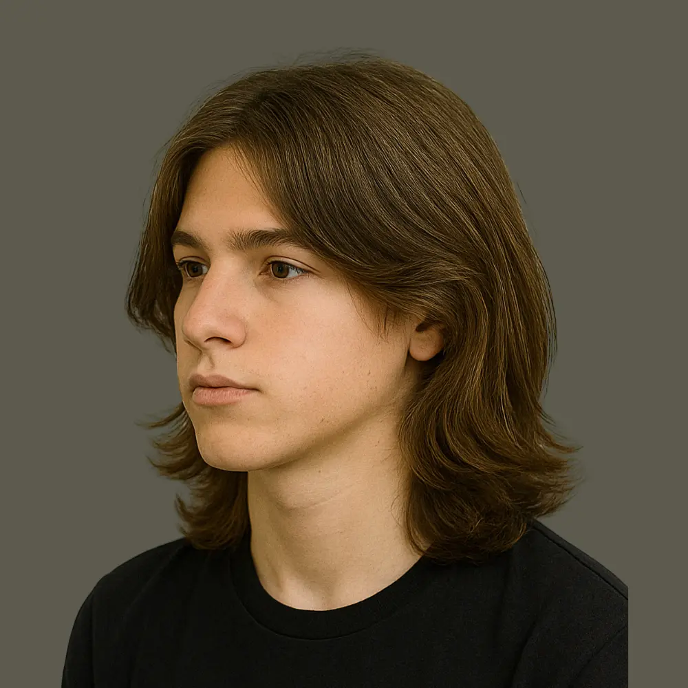 Layered Shoulder-Length Cut