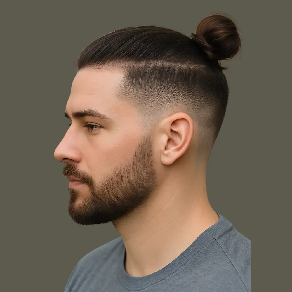 Low Fade Haircut with Edgar Cut