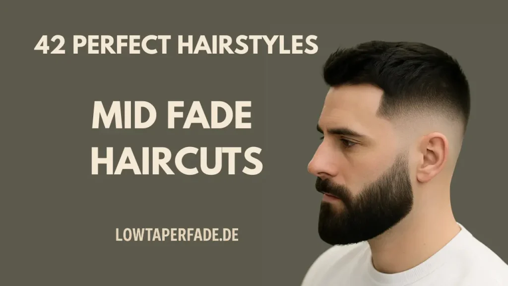Mid Fade Haircut 42 Stylish, Perfect, & Popular Designs